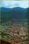 Vista area de la ciudad Cuzco 