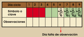 Ejemplo dia de falta de observacion