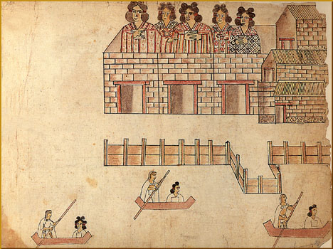 casas ind�genas destru�das